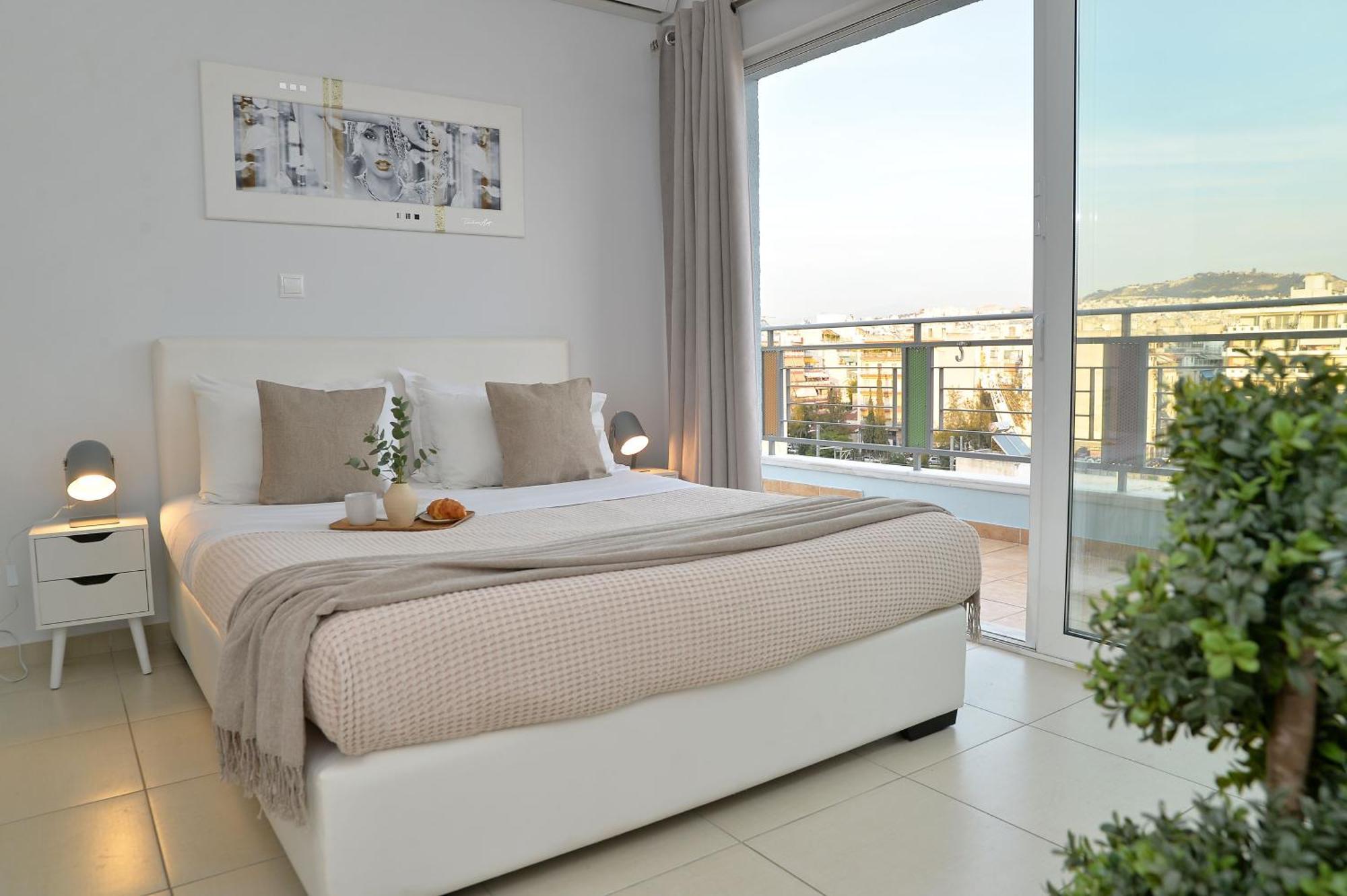 Alekos Apartments 1 Νetflix Athen Værelse billede