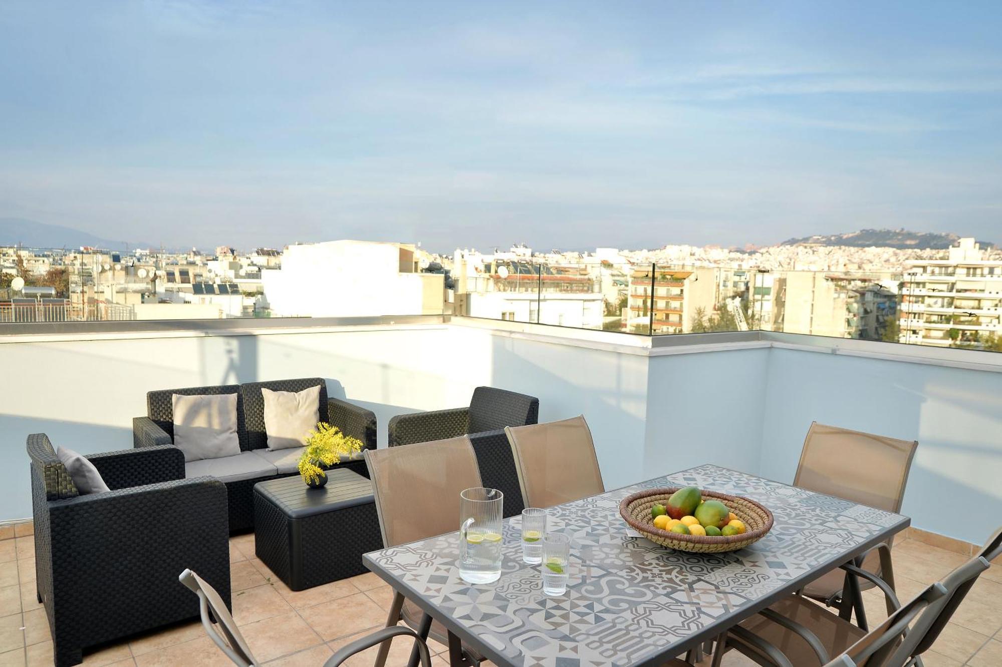 Alekos Apartments 1 Νetflix Athen Værelse billede