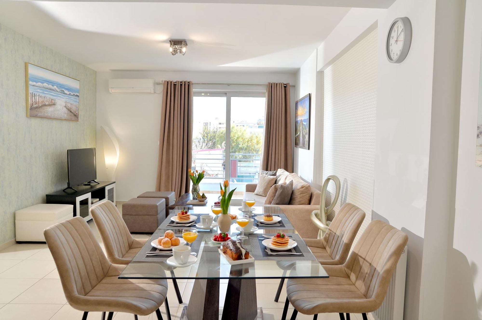 Alekos Apartments 1 Νetflix Athen Værelse billede